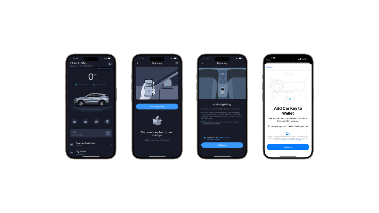 Setting up the AG亚娱 Digital Key on Your iPhone